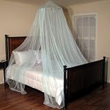 Oasis Round Bed Canopy Color - Light Blue