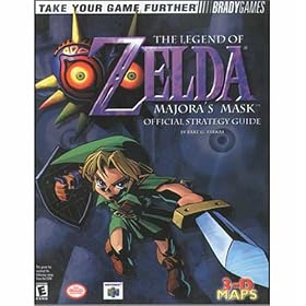 BRADY BOOKS Legend Of Zelda: Majora's Mask Strategy Guide