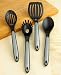 Calphalon Nylon 4-Piece Utensil Set with Spoon, Slotted Spoon, Slotted Turner, and Pasta Fork