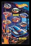 Hot Wheels (Racing Off-Road) Framed Art Poster Print - 24" X 36"