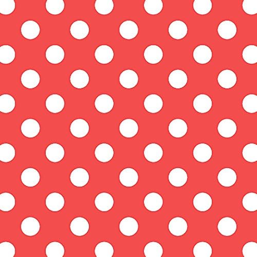 LOTTY DOTTY MATTE GIFT BAG (RED POLKA DOTS)