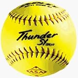12 Thunder SY / SW Synthetic Softballs from Dudley - 1 Dozen