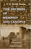 The Decrees of Memphis and Canopus: Volume 2. The Rosetta Stone