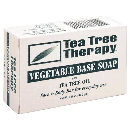 Tea Tree Therapy, Soap Bar, Vegetable Base, 3.5 oz
