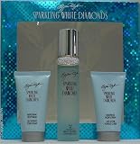 Sparkling White Diamonds by Elizabeth Taylor, 3 piece gift set for women