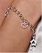 Sterling Silver Bracelet w/ Crystal Hearts, 8" by Paris Hilton