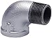 Anvil 8700127759, Malleable Iron Pipe Fitting, 90 Degree Street Elbow, 1/2
