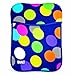 BUILT Neoprene Hoodie Netbook Case, 7-10 Inches, Scatter Dot