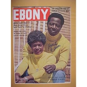 Hank Aaron Autographed Signed July 1974 Ebony Magazine Professionally Matted Cover 14 X 18 Size Ready To Frame
