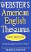 Book Webster's American English Thesaurus