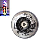 Volcanic Light Wheel Blast LED In-Line Skate Wheel 2 Pack
