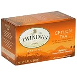 Twinings Ceylon Orange Pekoe Tea, Tea Bags, 20-Count Boxes (Pack of 6)