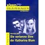 K�nigs Erl�uterungen und Materialien, Bd.308, Die verlorene Ehre der Katharina Blum