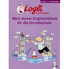 Logli-�bungsblock: Mein dicker Englischblock f�r die Grundschule