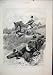 1891 Hunting Cardiganshire Horses Rotten Bank Falling