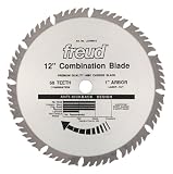 Freud LU84M012 12" x 60-Tooth Industrial Heavy Duty Combination Blade