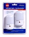 Maxxima 2 LED Night Light With White Lens (Pack Of 2)
