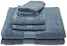Revere Mills Forever Color 6-Piece Towel Set, Heather Gray