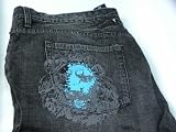 Live Mechanics Black Designer Jean
