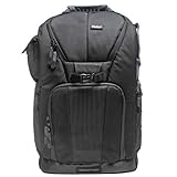 Vivitar Series One Digital SLR Camera / Photo 15.4 inch Laptop Notebook & Accessory Sling Travel Backpack - DKS-20 Medium (Black)
