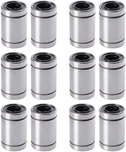 ZarkBot 12 Pcs LM8UU Linear Bearings for 3D Printer, Prusa, Reprap, CNC