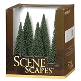 Bachmann Trains 5- 6 Pine Trees - 6 Per Box
