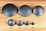 1" Dia. Round Distressed Clavos, Oil Rubbed Bronze Finish (Lot of 24), #CLR-100-ECON-24