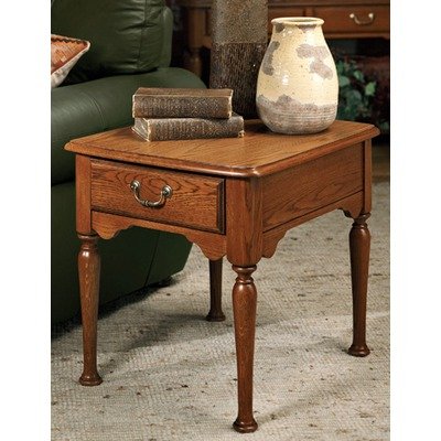 American Homestead End Table Acorn Brown