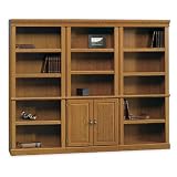Carolina Oak Bookcase Wall Carolina Oak