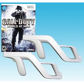 Call of Duty: World at War Wii + 2 Zapper Guns Bundle