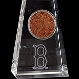 Steiner Sports Boston Red Sox Tapered Crystal Paperweight with Boston B Logo