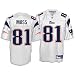 Reebok New England Patriots Randy Moss Replica White Jersey