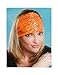 That's A Wrap Women's Knotty Band, All-Over Paisley Foil Bandana, Orange KB1637