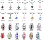 Birthstone Spacer Bead Charm