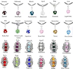 Birthstone Spacer