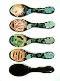 Wholesale Pack Handpainted Assorted Tropical Fish Handheld Mirror (Set Of 12)