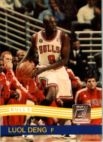 2010 / 2011 Donruss # 40 Luol Deng Chicago Bulls NBA Trading Card- In Protective Screwdown Case!