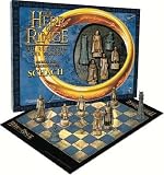 The Lord of the Rings - The Return of the King - Antique Bronze and Ancient Bone Finish Chess Set