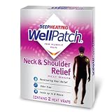 WellPatch Heat Wraps, Neck & Shoulder, 2-Count Boxes (Pack of 6)
