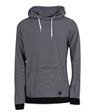 FORVERT Herren Hoody FU, black-white, M, 380641