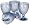 Villeroy & Boch Boston Blue Crystal Wine Goblets, Set of 4