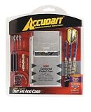 Accudart Liberty Twin Point Nickel/Silver Dart Set and Case