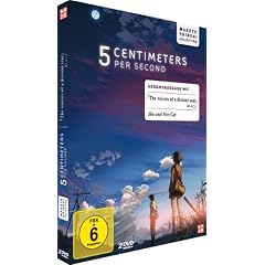 5 Centimeters per second / The Voices of a Distant Star / She and Her Cat - Gesamtausgabe [2 DVDs]