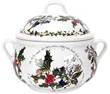 Portmeirion Holly and Ivy Covered Vegetable Bowl