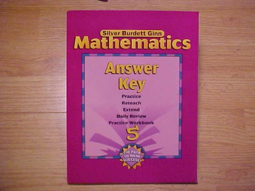 mathematics answer key practice reteach extend daily review practice workbook 5 volume 5