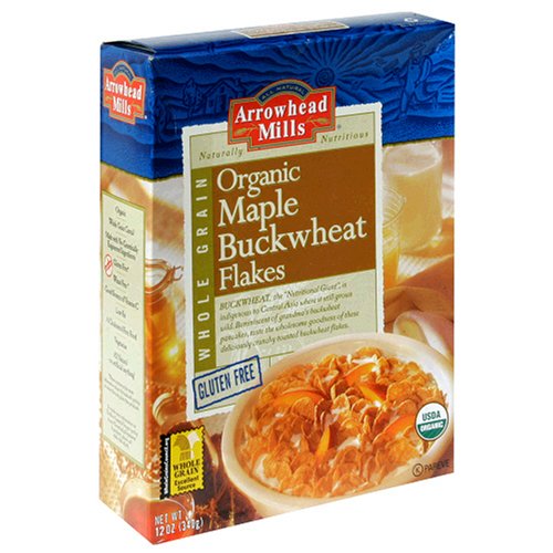 Arrowhead Mills Maple Buckwheat Flakes, 12-Ounce Unit (Pack of 6)