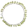 14k White Gold and 17.29 ctw Peridot Bracelet-