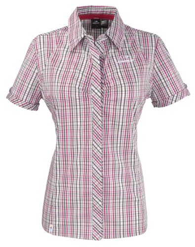 EIDER Damen Bluse Dona Stretch, pink/faint brown, 38, EIV1976