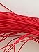 Kourtney's Crafts Red Elastic Stretch Shock Cord 1mm 25 yards 23 meters
