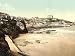 Vintage Travel Poster - The Sands Newquay Cornwall England 24 X 18